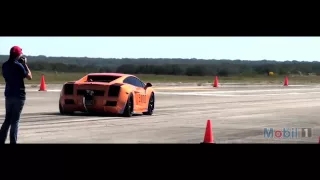 Kyle's Underground Racing Twin Turbo Lamborghini Gallardo - 241 at The Texas Mile - TTG Mobil 1