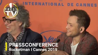 Rocketman - Press conference at the Cannes filmfestival 2019
