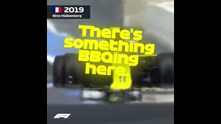 Nico Hulkenberg - "There's something BBQing here...?" | F1 Radio