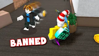 HACKER GETS BANNED IN MURDER MYSTERY 2.. (Roblox Movie)