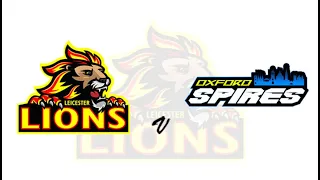 ROWE MOTOR OIL PREMIERSHIP R1 : Leicester Lions v Oxford Spires . May 27, 2024
