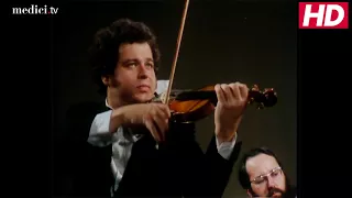 Lawrence Foster with Itzhak Perlman -  Brahms: Violin Concerto in D Major