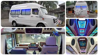 NEW BS6 FORCE TRAVELLER BS6 MODEL WITH INTERIOR GLASS WORK WITH NEW DESIGNS 2023 UPDATION....Video58