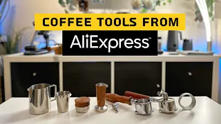 Making Espresso with AliExpress coffee tools #espresso #aliexpress