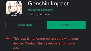 How to Update Genshin Impact in not Compatible Device