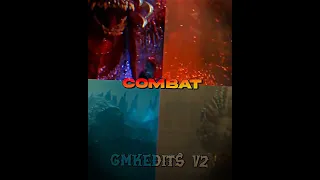 Destoroyah & King Ghidorah vs Godzilla mv & Godzilla Heisei || 4K || Gmkedits_v2 || #edit #1v1