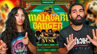 🇮🇳 Join the party!!🔥😄 REACTING to MALABARI BANGER  JOKER, MHR, SA & Dabzee