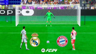 REAL MADRID VS BAYERN MUNICH FIFA 24 PENALTY SHOOTOUT UCL FINAL