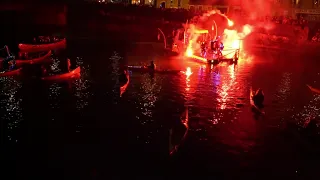 Parade nautique nocturne Rennes 2022