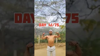 Day 41/75 hard challenge 🔥#shortsyoutube #shorts #youtubeshorts #viral #fitness