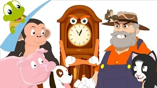 Hickory Dickory Dock | Kids Nursery Rhymes by Turtle