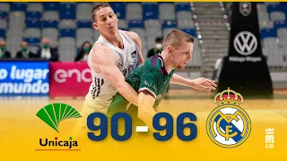 🏀🎞UNICAJA 90 REAL MADRID 96. Última victoria antes de los PLAYOFFS.