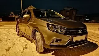 Lada Vesta SW cross что выяснилось на ТО-1