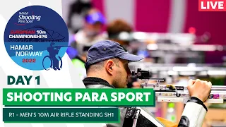 Hamar 2022 | Day 1 | R1 - men's 10m air rifle standing SH1 | WSPS 10m European Championships