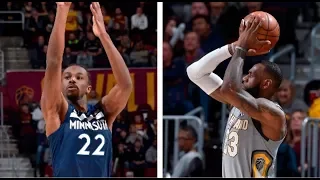 Cavaliers and Timberwolves Combine for NBA-Record 40 Made 3s | February 07, 2018