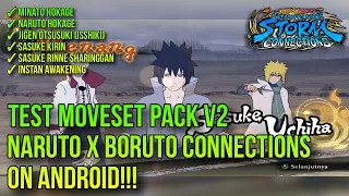 Test Moveset Pack v2 - Naruto x Boruto Connections