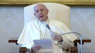 Udienza del mercoledì, il Papa invita a liberarsi dagli inganni del cuore per vedere Dio