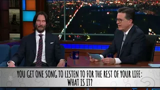 Keanu Reeves, Love Will Tear Us Apart, Your Favorite Song.