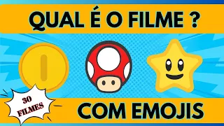 ADIVINHE O FILME PELO EMOJI - 30 FILMES