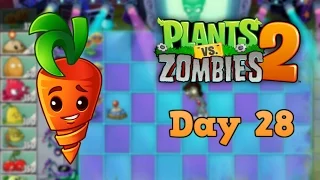 Plants vs Zombies 2 | Neon Mixtape Tour Day 28 | Walkthrough