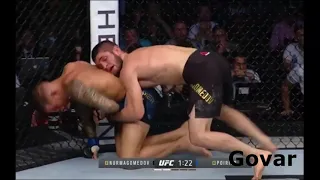 Khabib Nurmagomedov vs Dustin Poirier highlights 2020 UFC