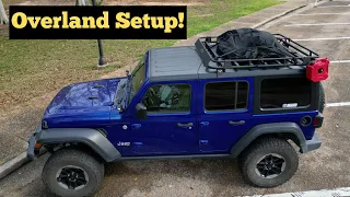 My Jeep Wrangler Budget Overland Setup // Long Haul Travel