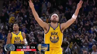 Stephen Curry 29 Pts | KlayThompson 23 Pts - SPLASH BROTHER LEADS GSW TO WIN against M.Timberwolves