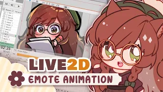 Live2D - animating an emote 💃