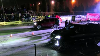 Чайка Drag Racing 2015. Jeep Grand Cherokee SRT8 vs Lexus LX 570