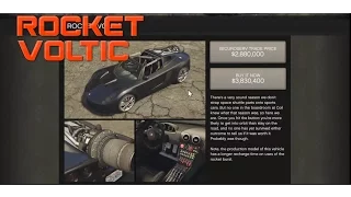 GTA 5 Online - 'Import/Export DLC' - Coil Rocket Voltic