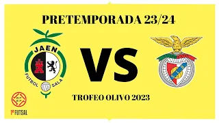 Jaen Paraiso Interior vs Benfica Trofeo Olivo Futsal