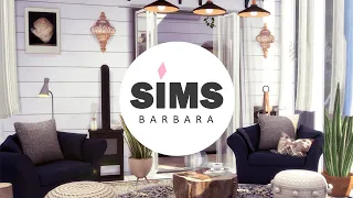 SIMS 4 | FOREST TINY LIVING HOUSE | CONTAINER HOME | DL + CC | STOP MOTION