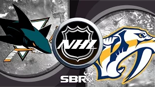 Moneyline Review: NHL Picks on Sharks vs Predators