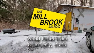 MLBK Pellet Train 8 January, 2020 #millbrookrailroad