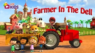 Farmer in the Dell | LIV Kids Nursery Rhymes and Songs | HD