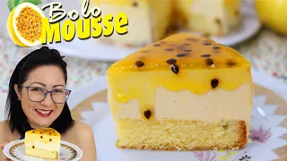 A MELHOR RECEITA DE BOLO MOUSSE QUE EU JÁ FIZ - MUITO FÁCIL, REFRESCANTE E DELICIOSO - DIKA DA NAKA