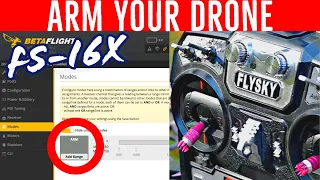 How to Set Up ARM Switch for Your Drone ⚠️ Flysky i6X, i6, i6S, Wizard X220, Betaflight