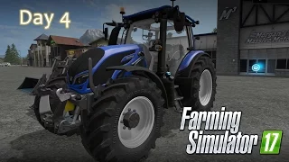 Farming Simulator 17 - Day 4 Playthrough