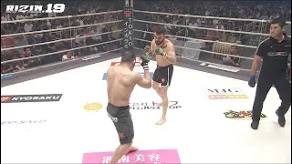 パトリッキー・“ピットブル”・フレイレ vs. 川尻達也 RIZIN.19 試合ハイライト