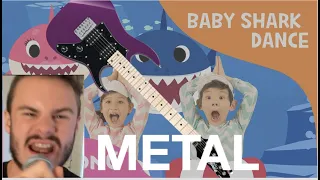 Baby Shark METAL COVER by Trevor Okonuk (Feat. Evan Kelly)