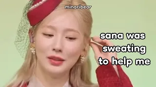 sana came over to (g)i-dle miyeon's dorm for this...