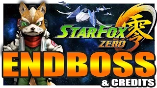 Star Fox ZERO / ENDBOSS & CREDITS / WiiU + GamePad CAPTURING!!! (1080p - 60FPS)