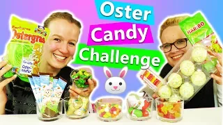 Oster CANDY CHALLENGE mit 12 Süßigkeiten | Ü-Eier, Osterhasen, Rittersport & Ostergras | Super Fun