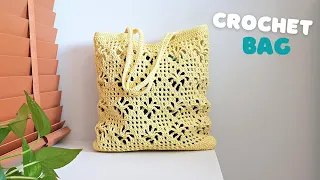 🧶Amazing DIY Crochet Bag | Crochet Tote Bag | Knit Lovely Color Bag | ViVi Berry Crochet