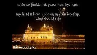 Tujh Mein Rab Dikhta Hai [English Translation] Lyrics