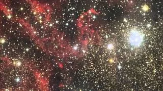 Stellar Nursery's Glowing Gas Illuminates Telescope's View | Video