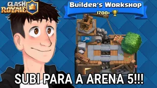 Melhor deck da arena 4 para subir para a arena 5 no Clash Royale (do zero) EP 5