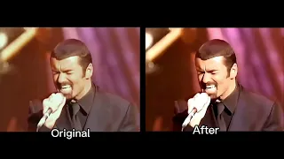 George Michael - Fastlove  Unplugged Remaster Comparison