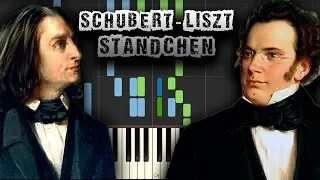 Franz Schubert - arr. Liszt - Ständchen (Serenade) D.957 - [Piano Tutorial] (Download MIDI + Scores)