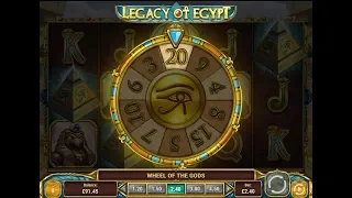 Legacy of Egypt slot BIG WIN!